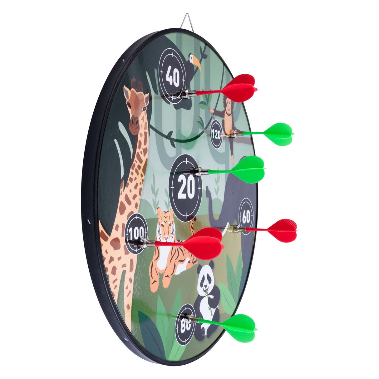 Magnetisk dartskive dobbeltsidede dyr