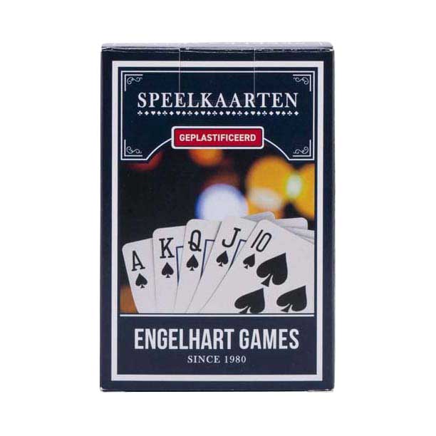 Longfield spillekort plastificeret