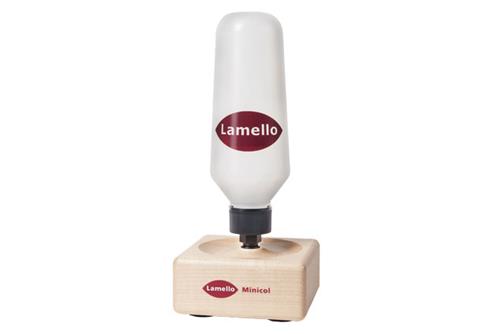 Lamello minicol limflaske med plastmundstykke