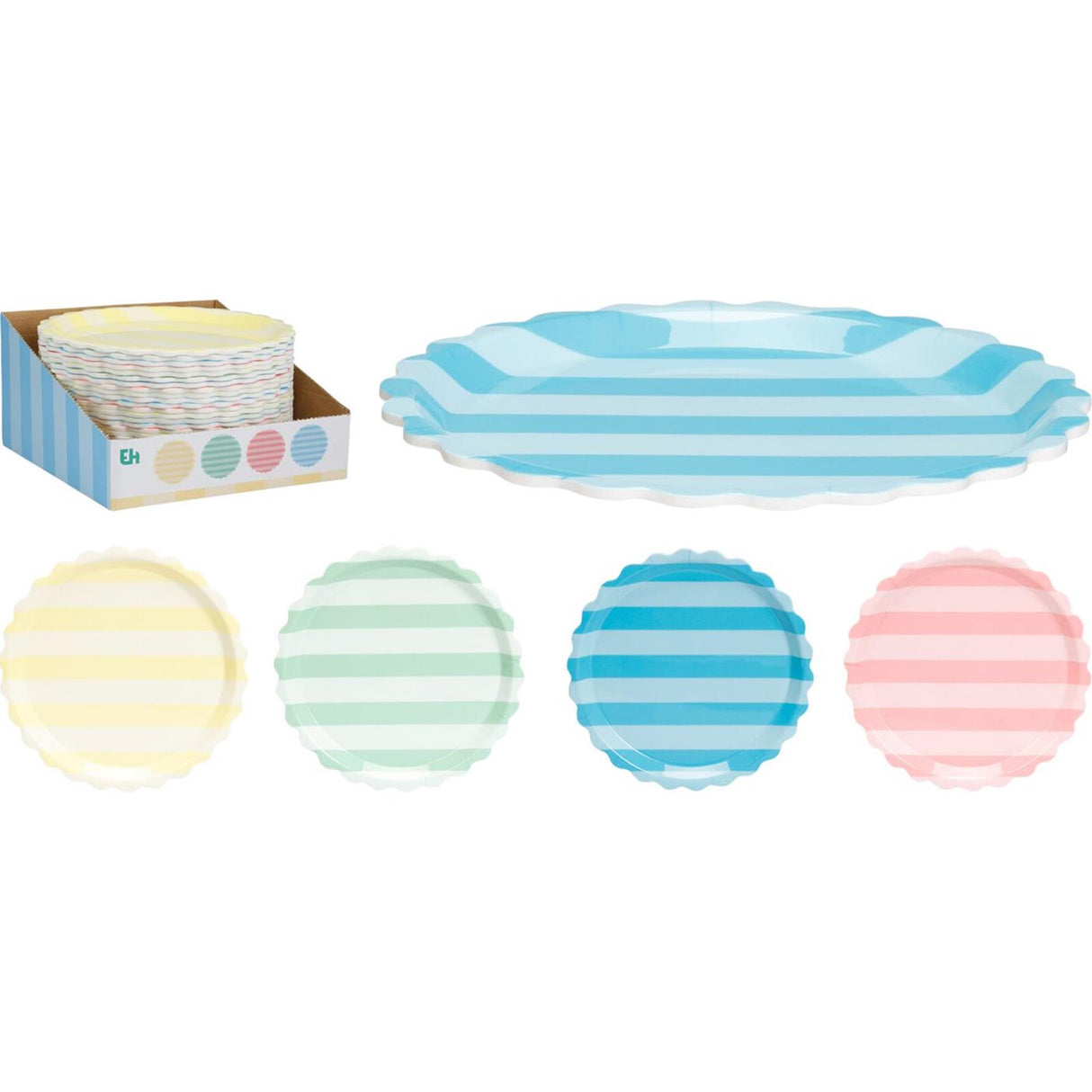 Excellent houseware bord plat melamine ã¸20cm bord plat melamine ã¸20cm streep