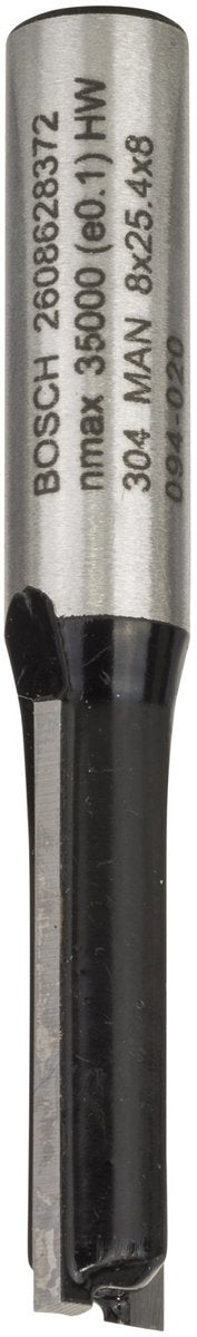 Bosch pindfræser - 8 mm, d1 8 mm, l 25,4 mm, g 56 mm