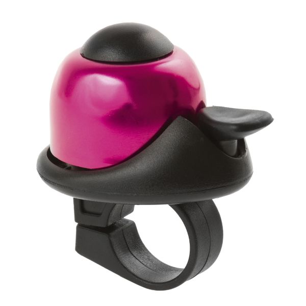 M-wave cykelklokke bella design mini ø36mm - pink (på kort)
