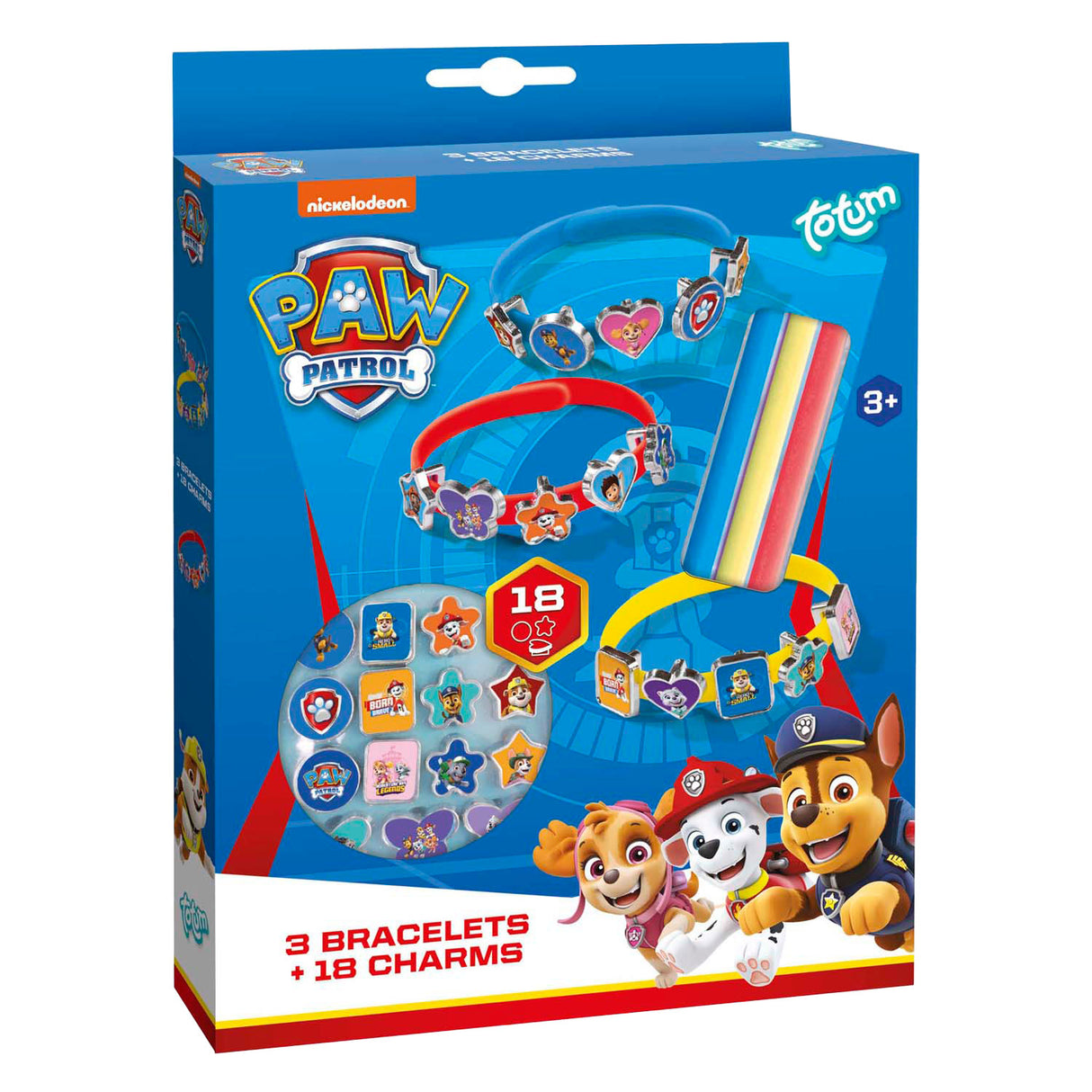 Totum paw patrol - armbånd med charms