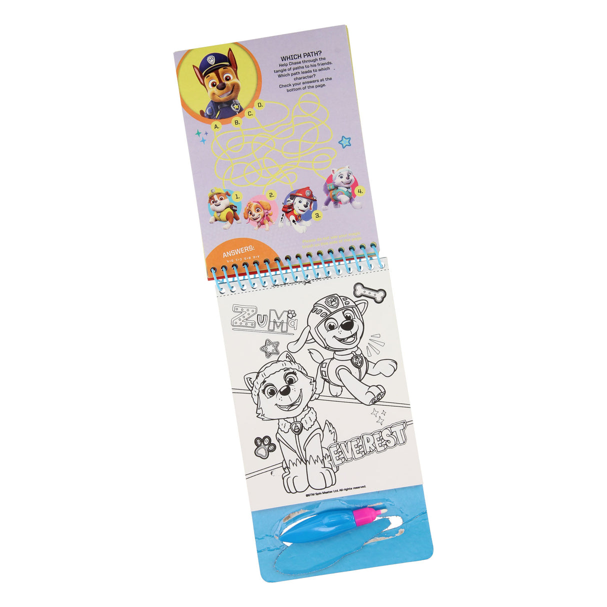 Totum aqua magiske farver