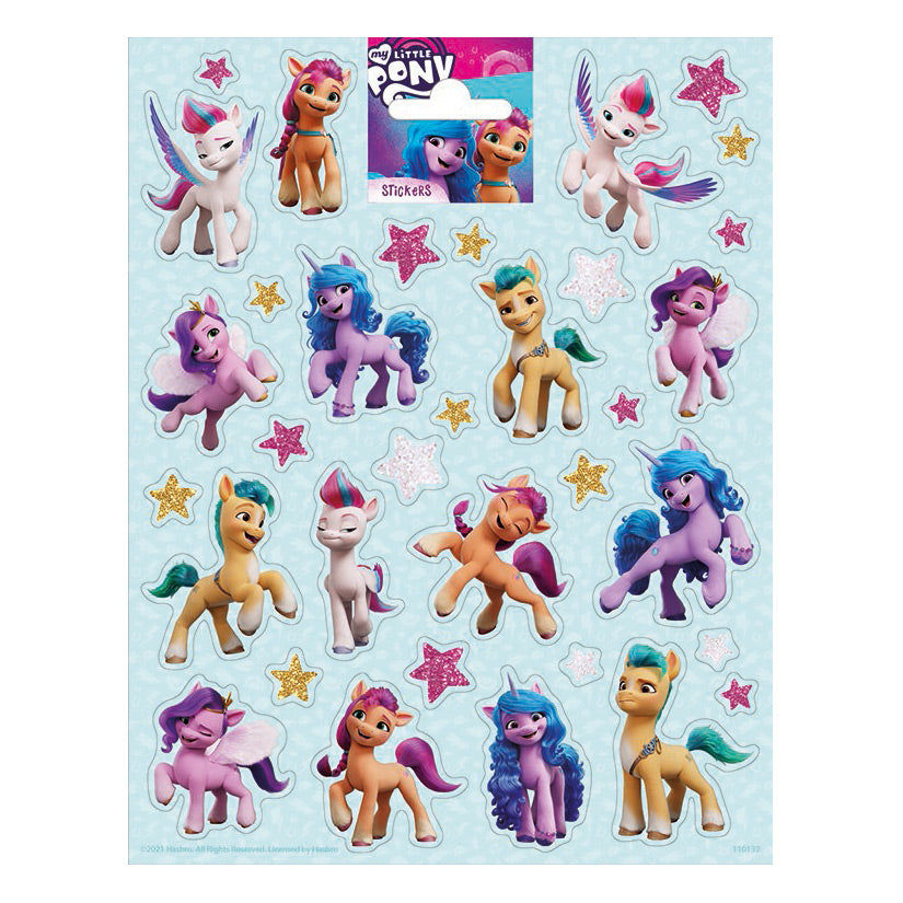 Totum klistermærke ark min lille pony
