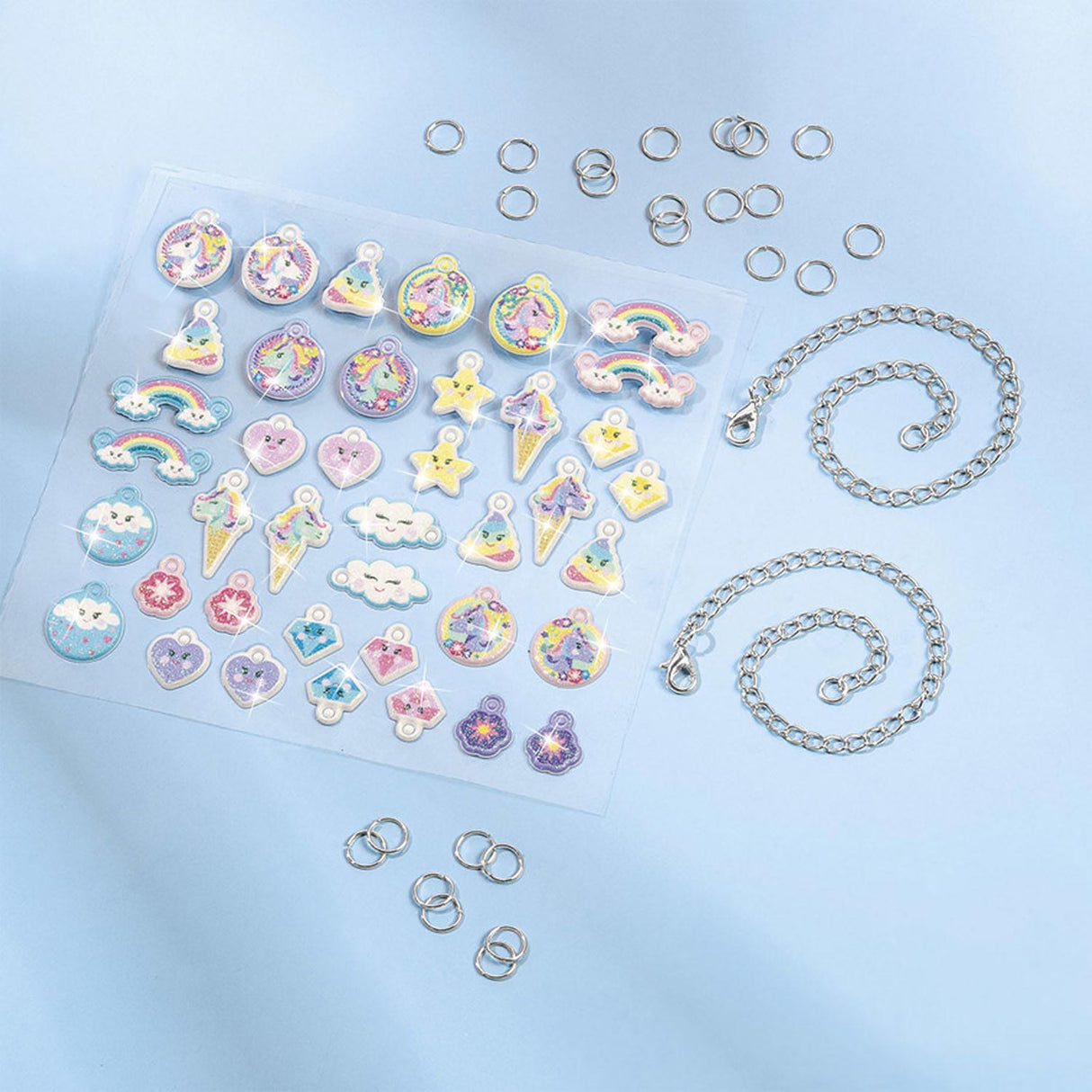Totum Unicorn - Puffy charme armbånd