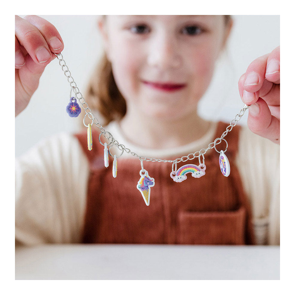 Totum Unicorn - Puffy charme armbånd