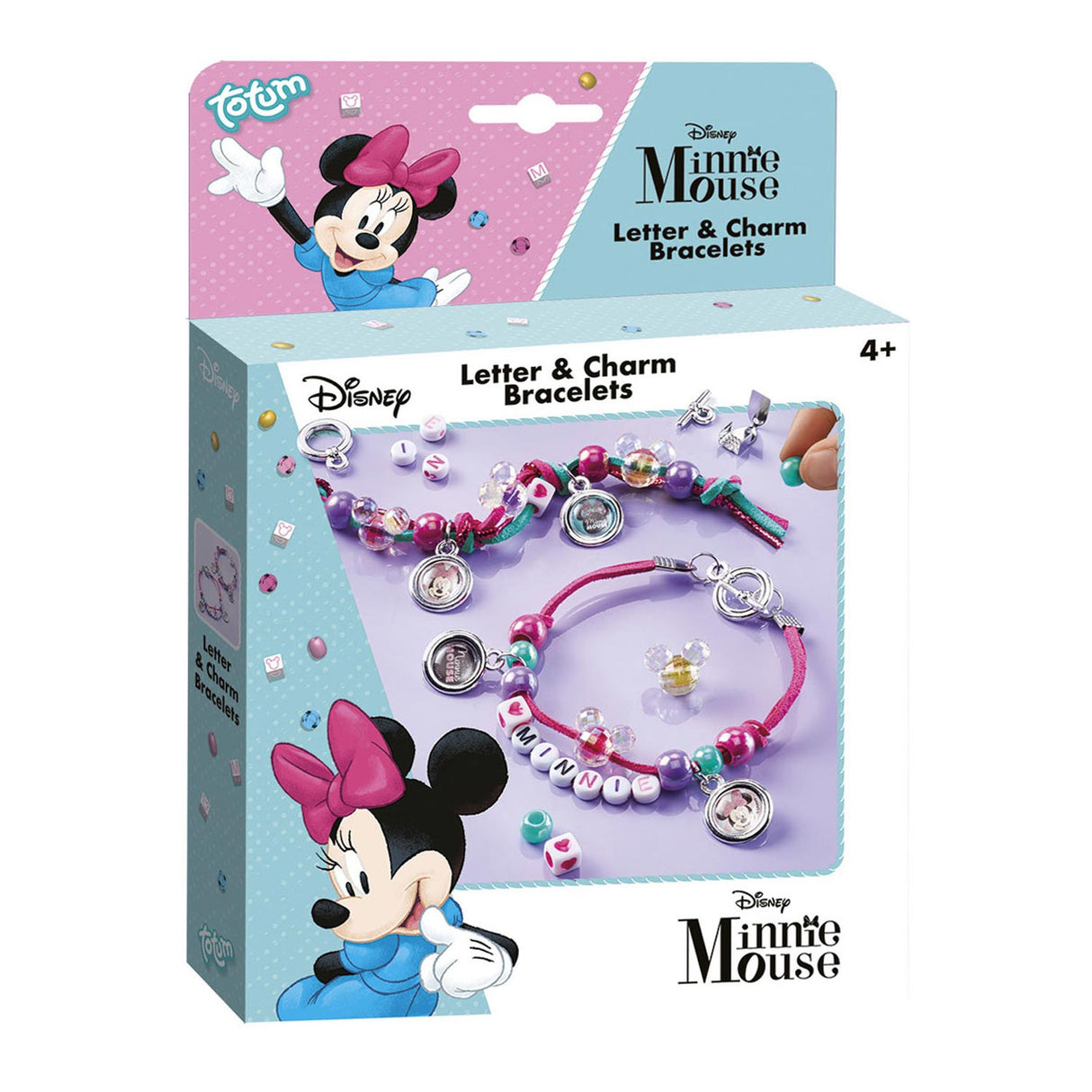 Totum Minnie Mouse - Letter Charm armbånd