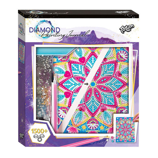 Totum diamant maleri notesbog mandala 1500+ sten