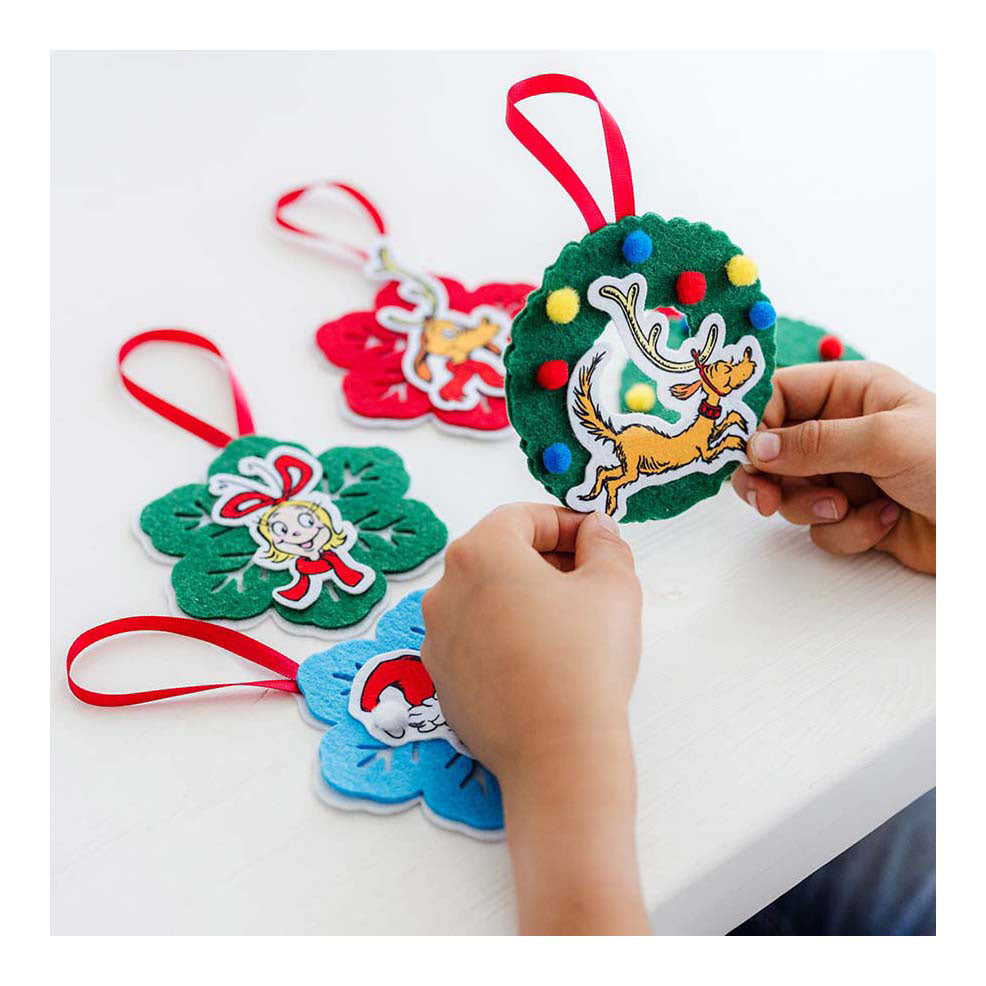 Totum ornamenter følte grinch