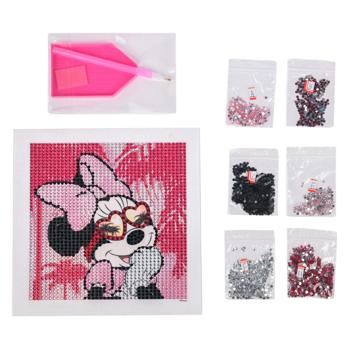 Minnie Mouse Diamond Maleri