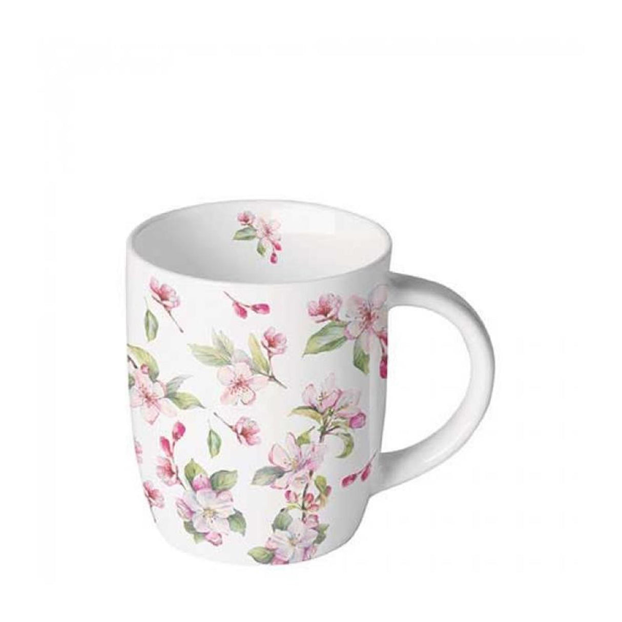 Ambiente krus 0,2l forårsblomst hvid