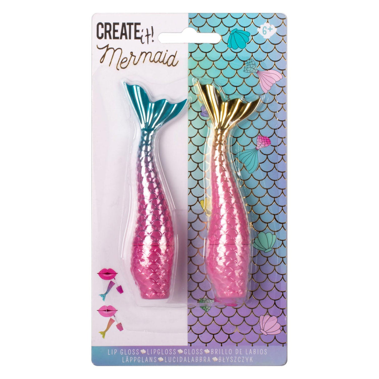 Canenco laver det! havfrue lipgloss, 2 stk.
