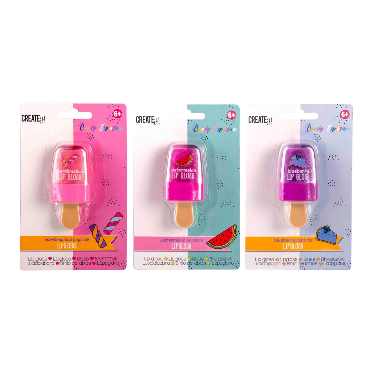 Canenco laver det! candy explosion lipgloss popsicle