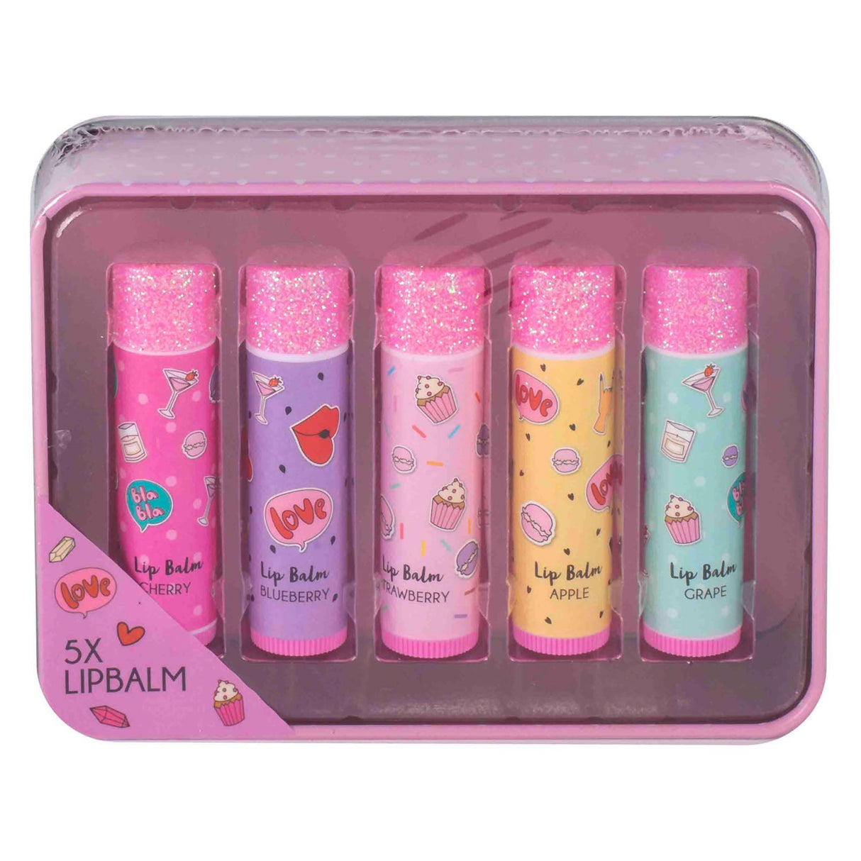 Canenco Beauty Lip Balm Can Pink