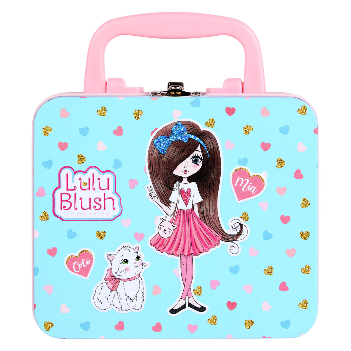 Canenco lulu blush make-up sæt i tin etui