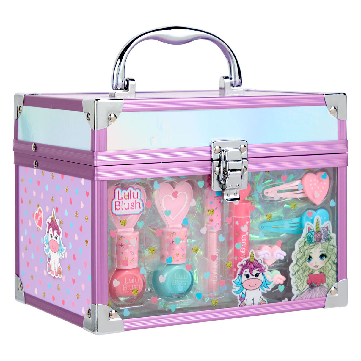 Canenco lulu blush make-up etui gennemsigtig