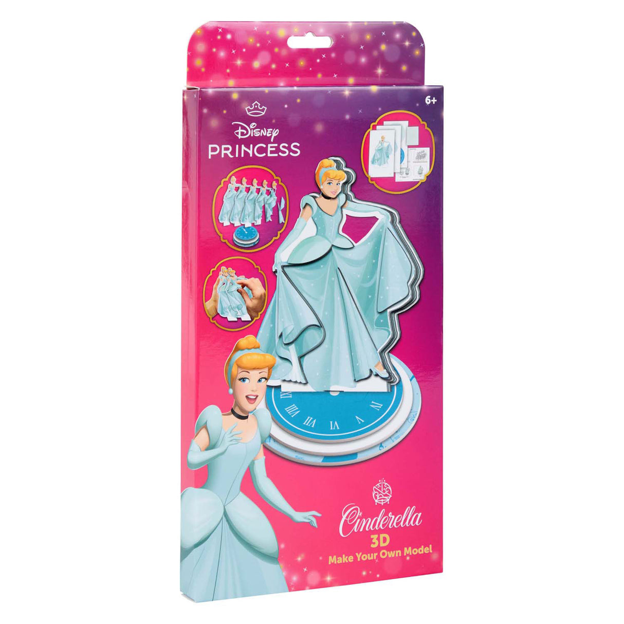 Canenco Disney Princess Askepot lav din egen 3D-figur