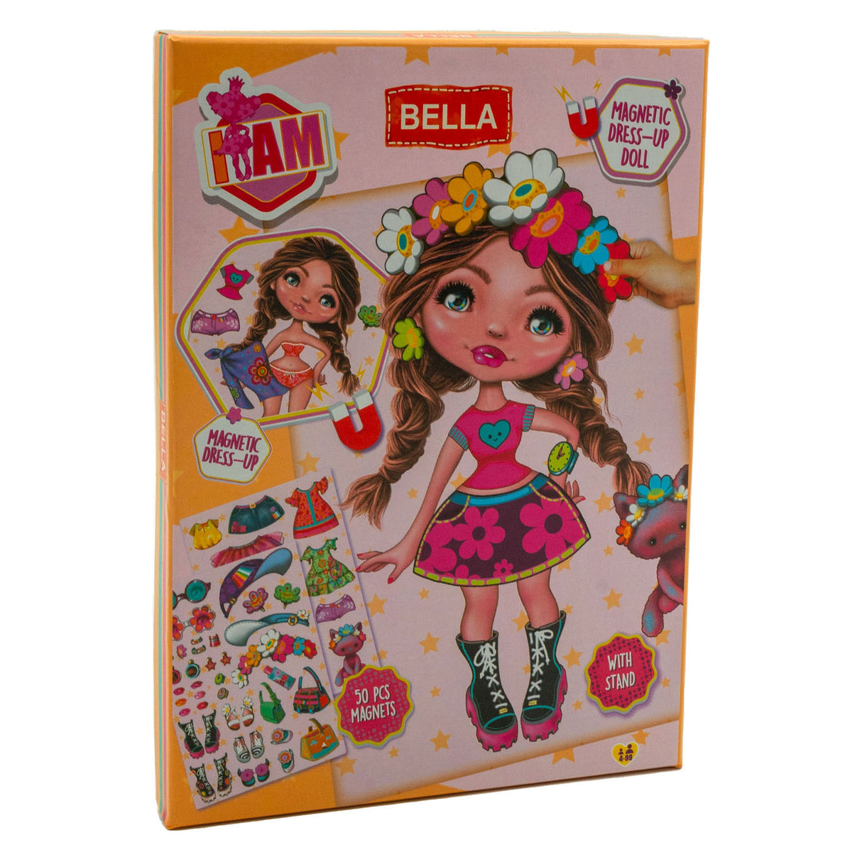 Canenco i am dress-up dukke magnetisk bella