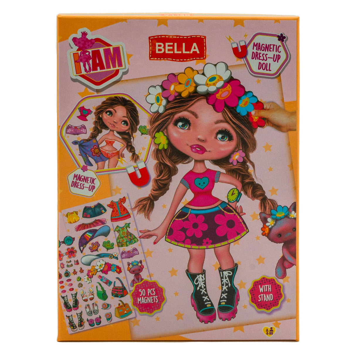 Canenco i am dress-up dukke magnetisk bella