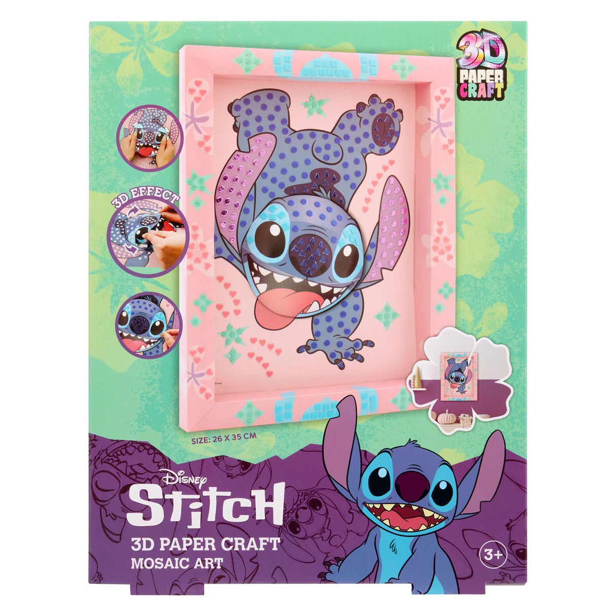 Canenco stitch 3d mosaik kunsthåndværk sæt