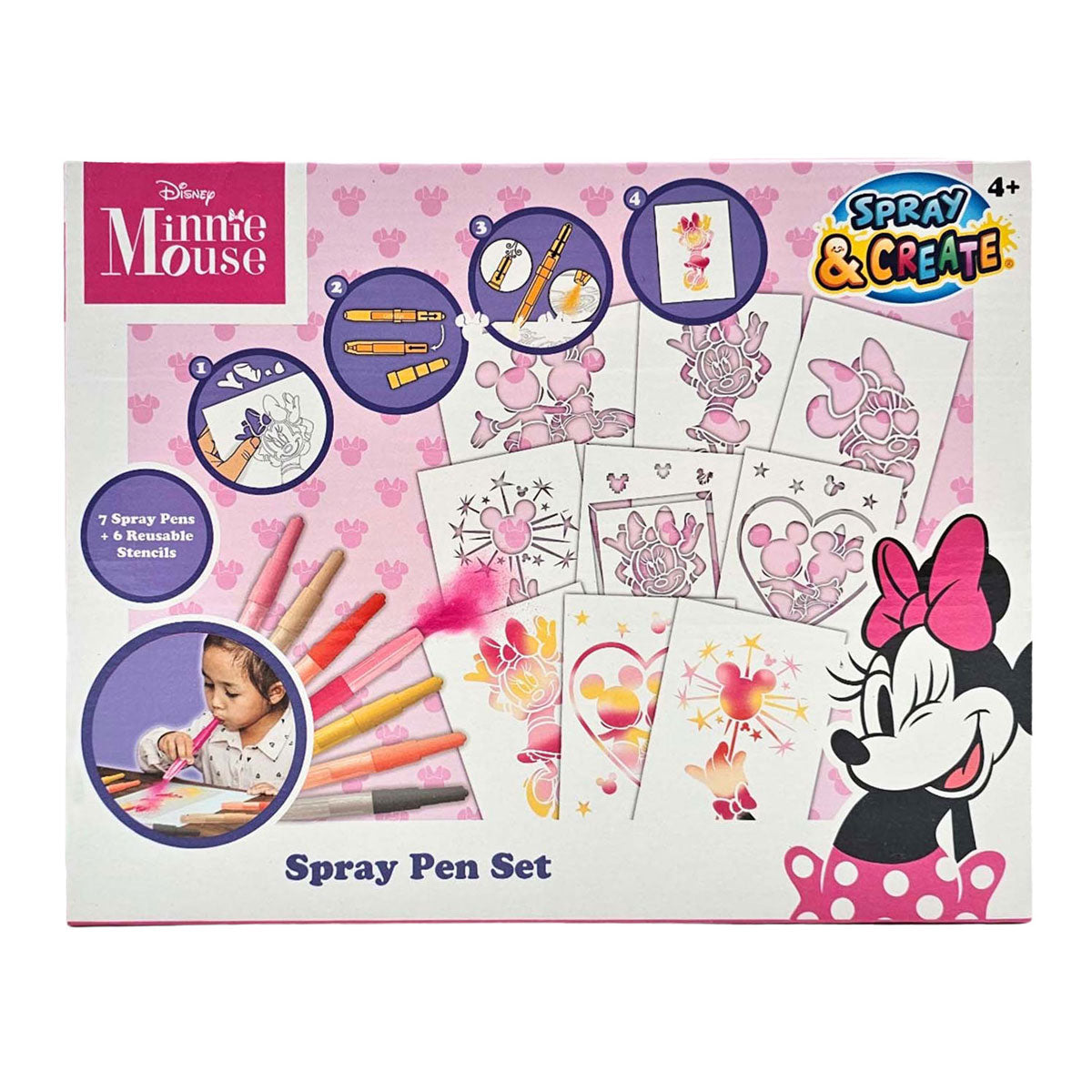 Canenco minnie mouse blæsepennesæt