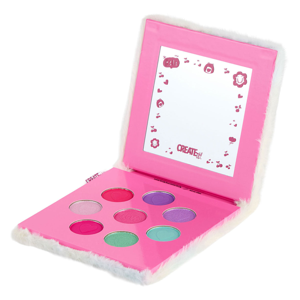 Create it! oogschaduw palette fluffy - 8 kleuren