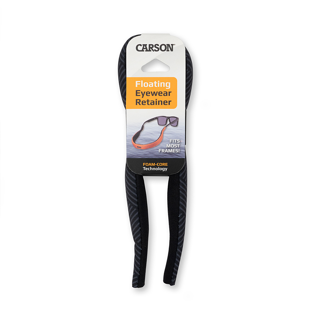 Carson Floating Brillen Cord FA-10 (01) Sort