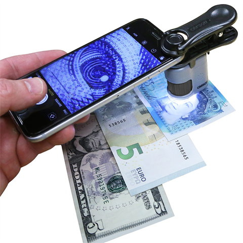 Carson Zakmicrocope MM-380 Micromini 20x med smartphone-adapter