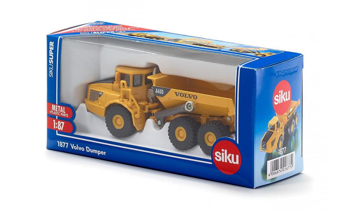 Siku 1877 volvo dumper lastbil