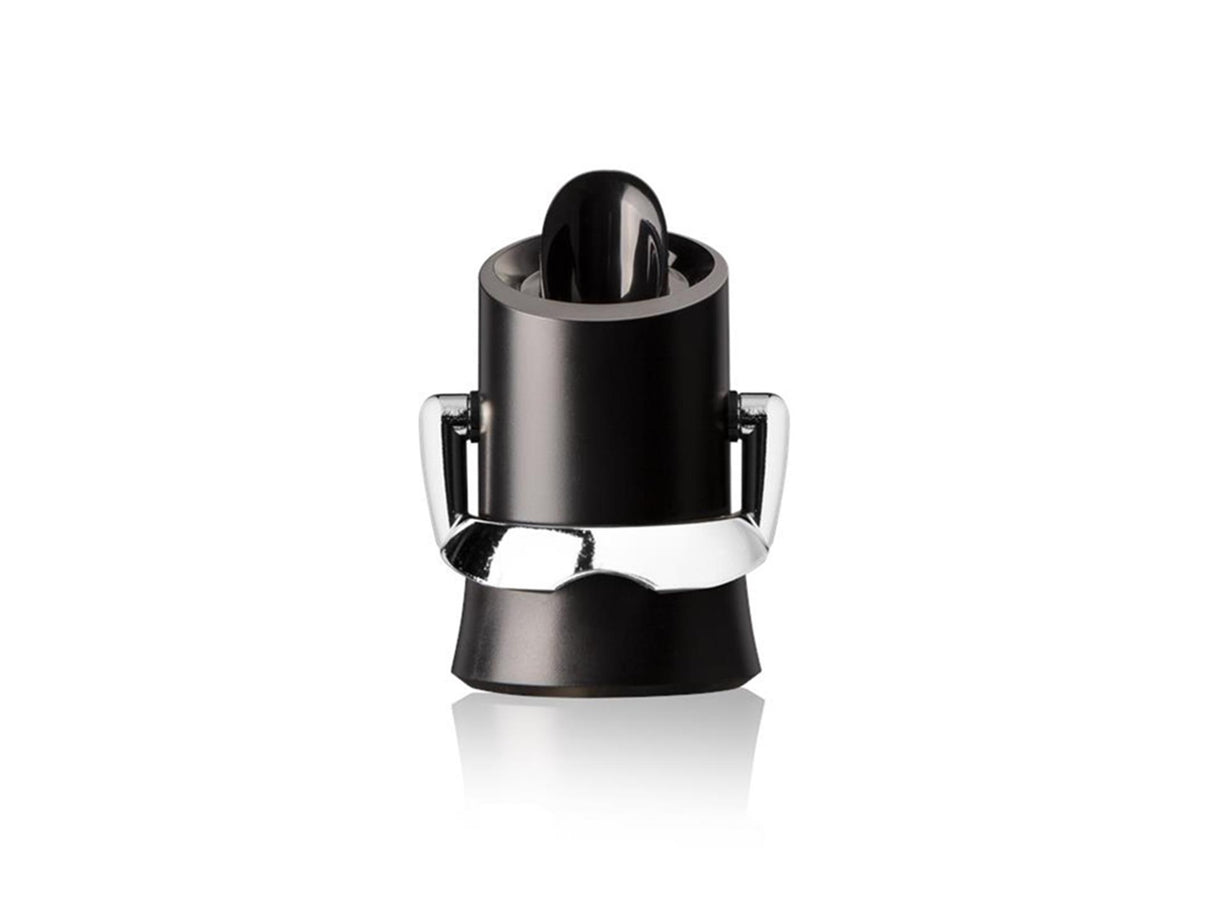 Vacu vin champagnespareserver – champagneprop med tud – holder boblerne friske længere – sorte