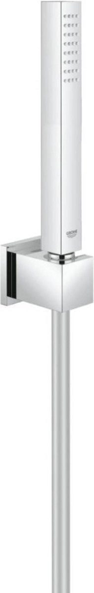 Grohe euphoria kube badekar sæt - brusehoved - væg bruseholder - bruser slange 125 cm - 9,5 l min.