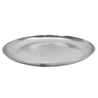 Ingen brand jernplade d40cm sølv | 2 stk