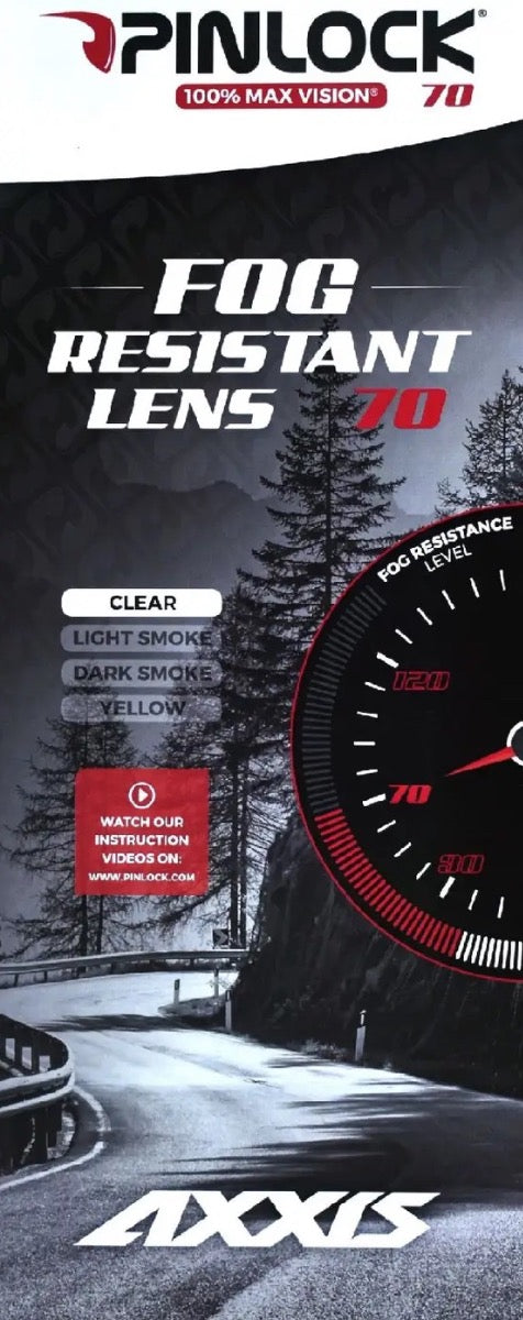 Axxis PinLock Vizier Clear 70 | hjelm