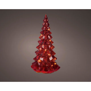 Kaemingk micro led bom glas stabil indvendig dia10cm x h.21cm