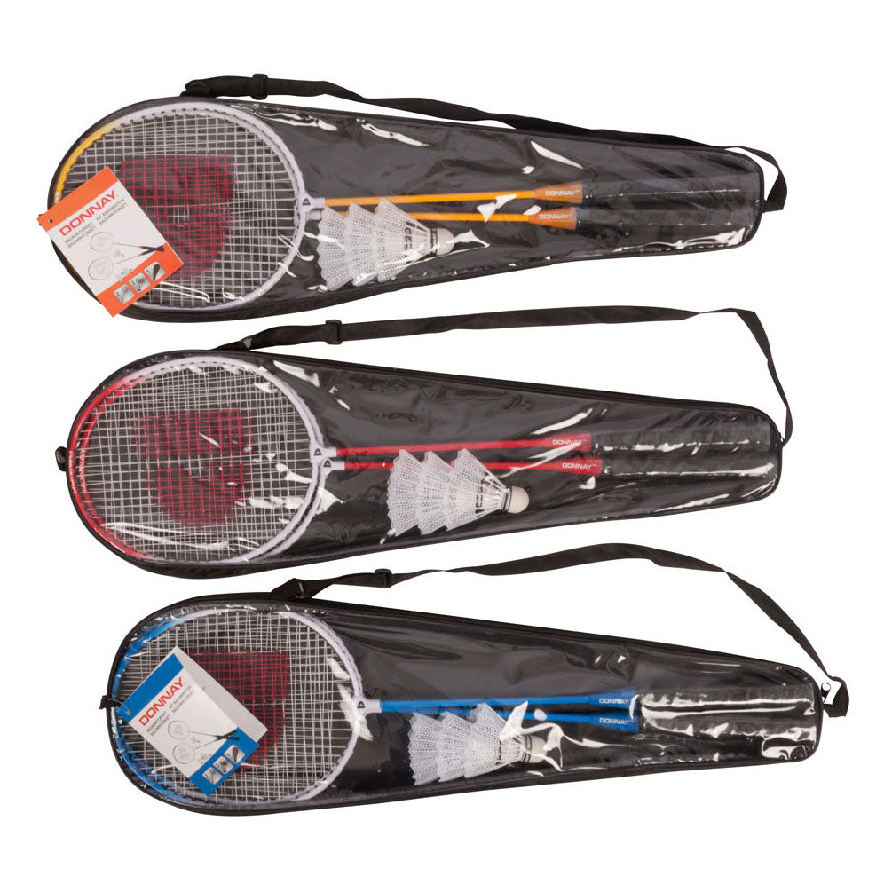 Basic donnay badminton sæt 5-delt assorteret