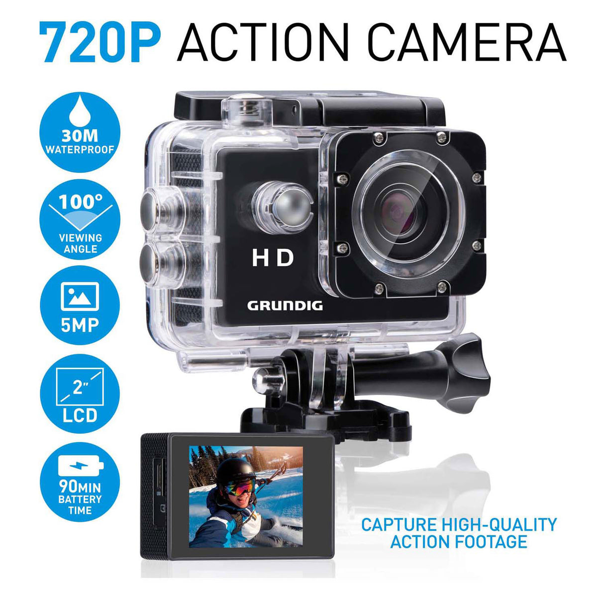 Action kamera hd 720p