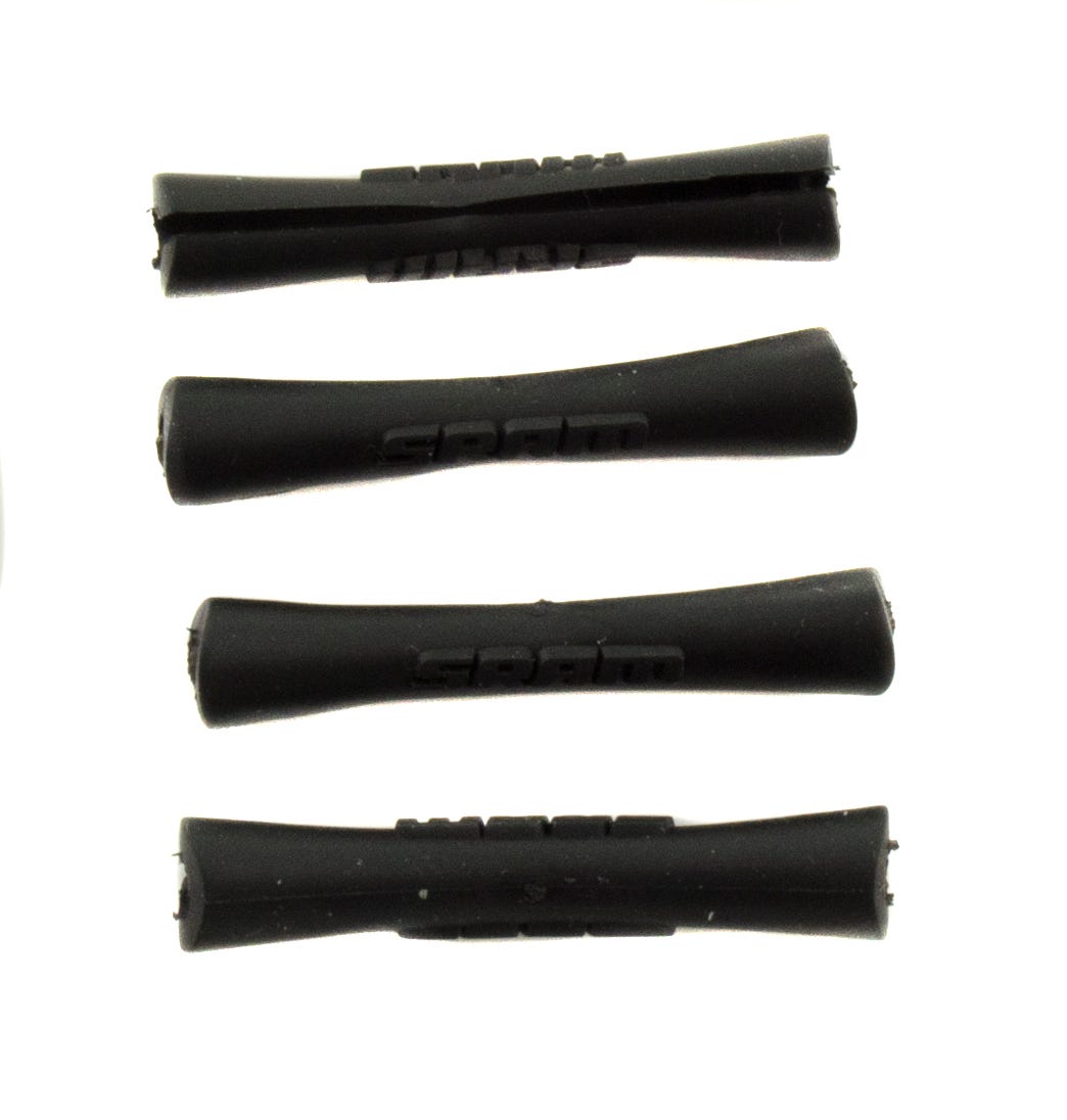 Sram kabel del ramme beskyttere 2x 4mm og 2x 5mm sort