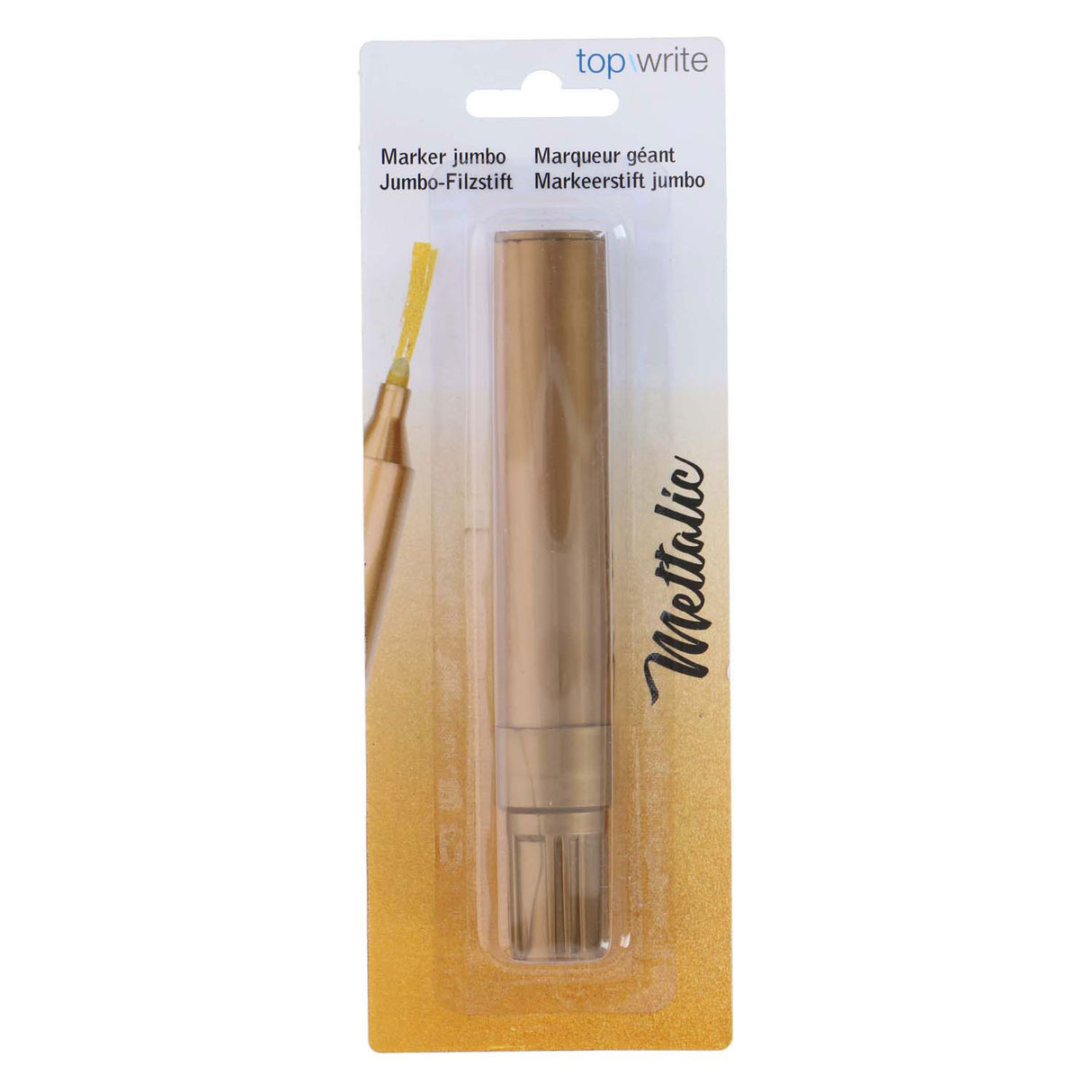 Highlighter jumbo (guld eller sølv)