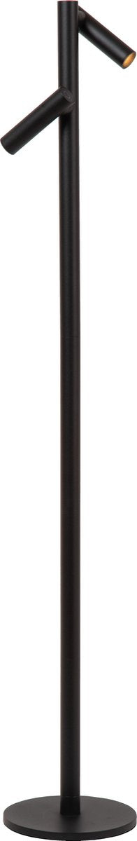 Lucide antrim - genopladelig læselampe indendørs udendørs - batteripakke - LED dæmpbar - 2x2.2W 2700K - IP54 - med trådløs ladestation - sort