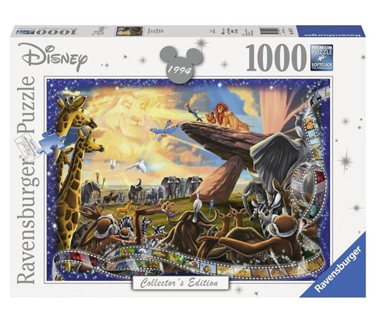 Ravensburger puslespil løvernes konge puslespil 1000 stk.