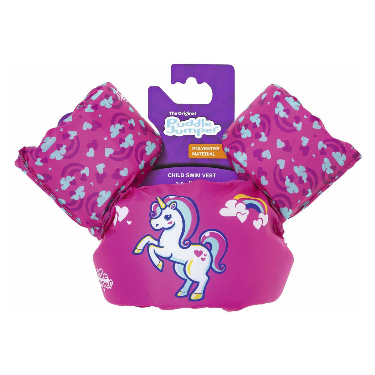 Bestway puddle jumper enhjørning, 2-6 år