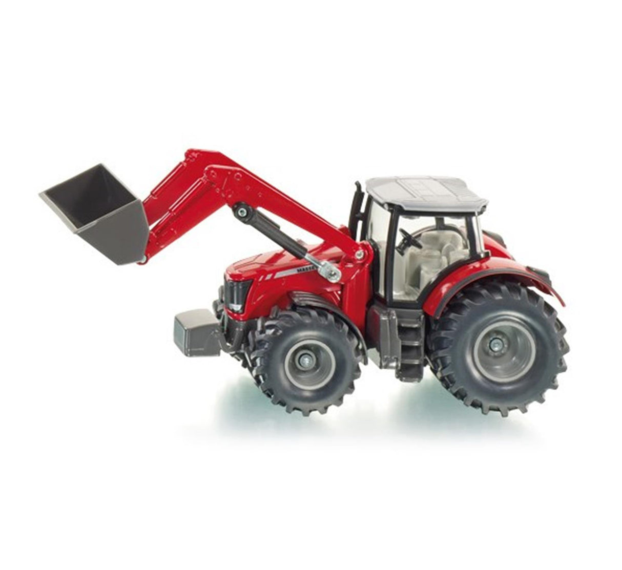 Siku 1985 traktor Massey Ferguson med frontlæsser