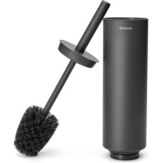 Brabantia mindset toiletbørste med holder - fritstående og hængende - mineral infinite grå