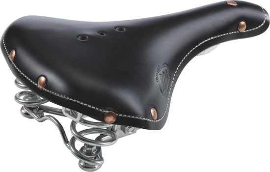 Selle MonteGrappa Saddle Old Frontier Classic Black on Card