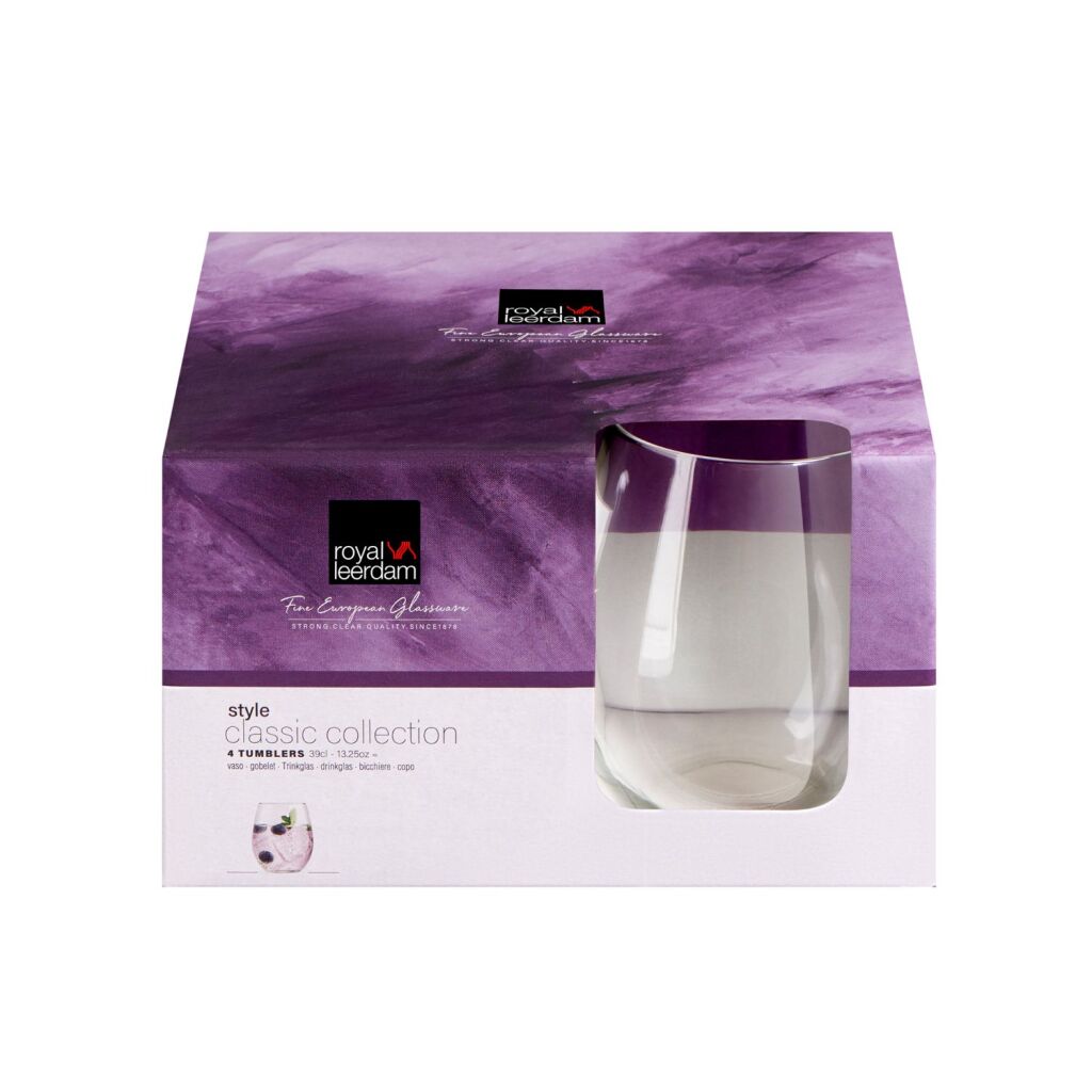 Royal Leerdam glasstil sæt 4 39 cl