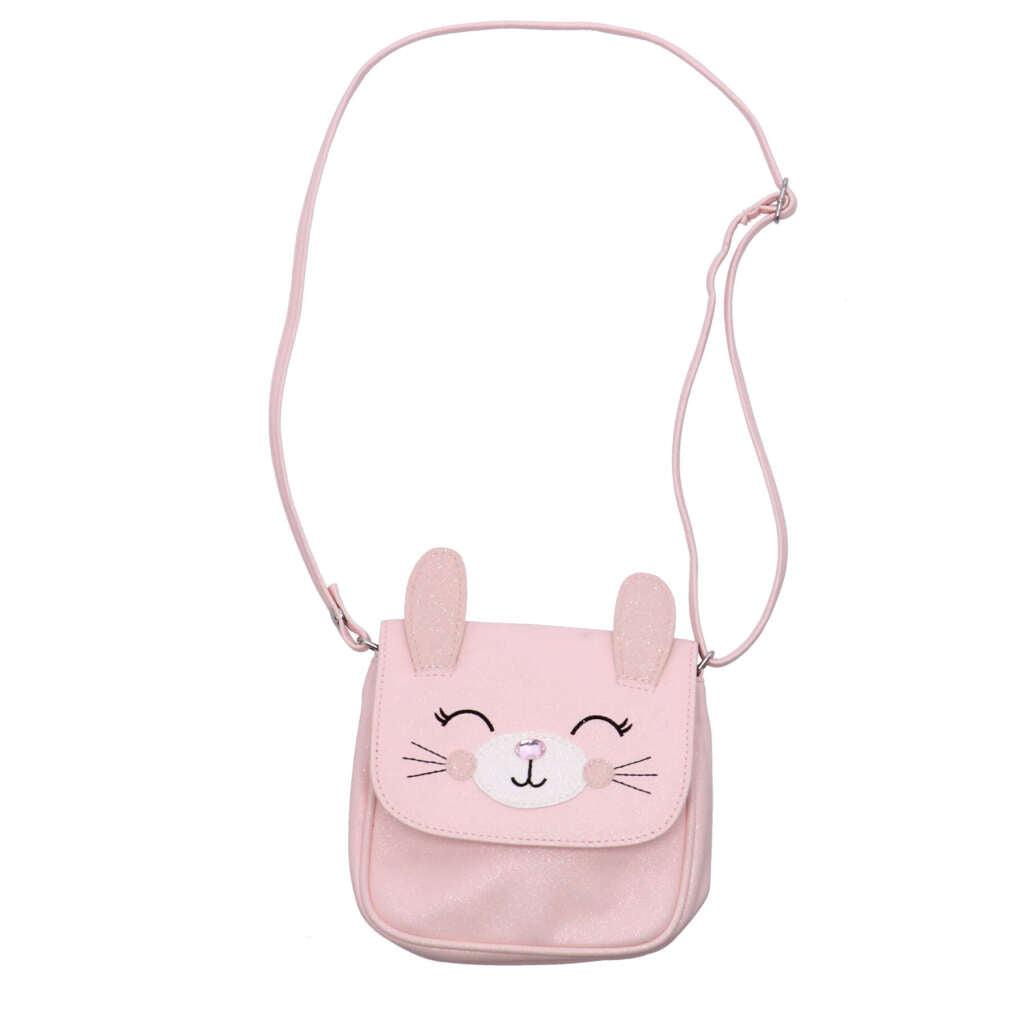 Top mode skuldertaske pink kat