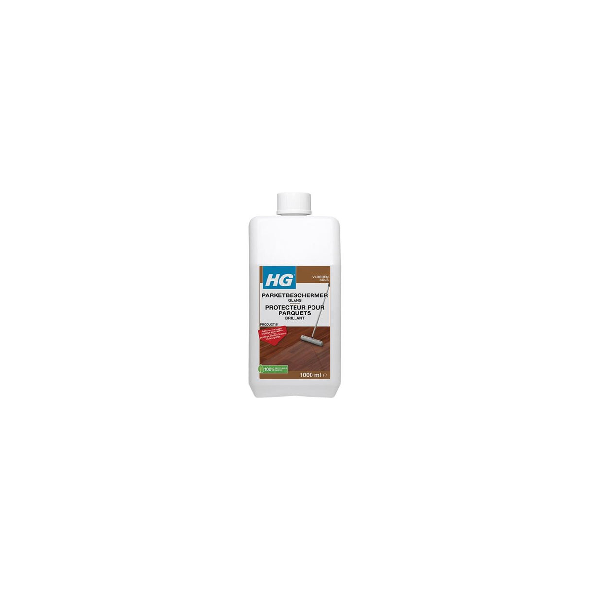 Hg parketbeskytter glans (produkt 51) 1l