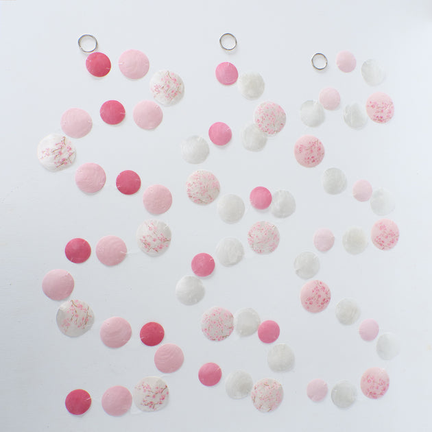 Boltze home capiz guirlande sakura 180cm