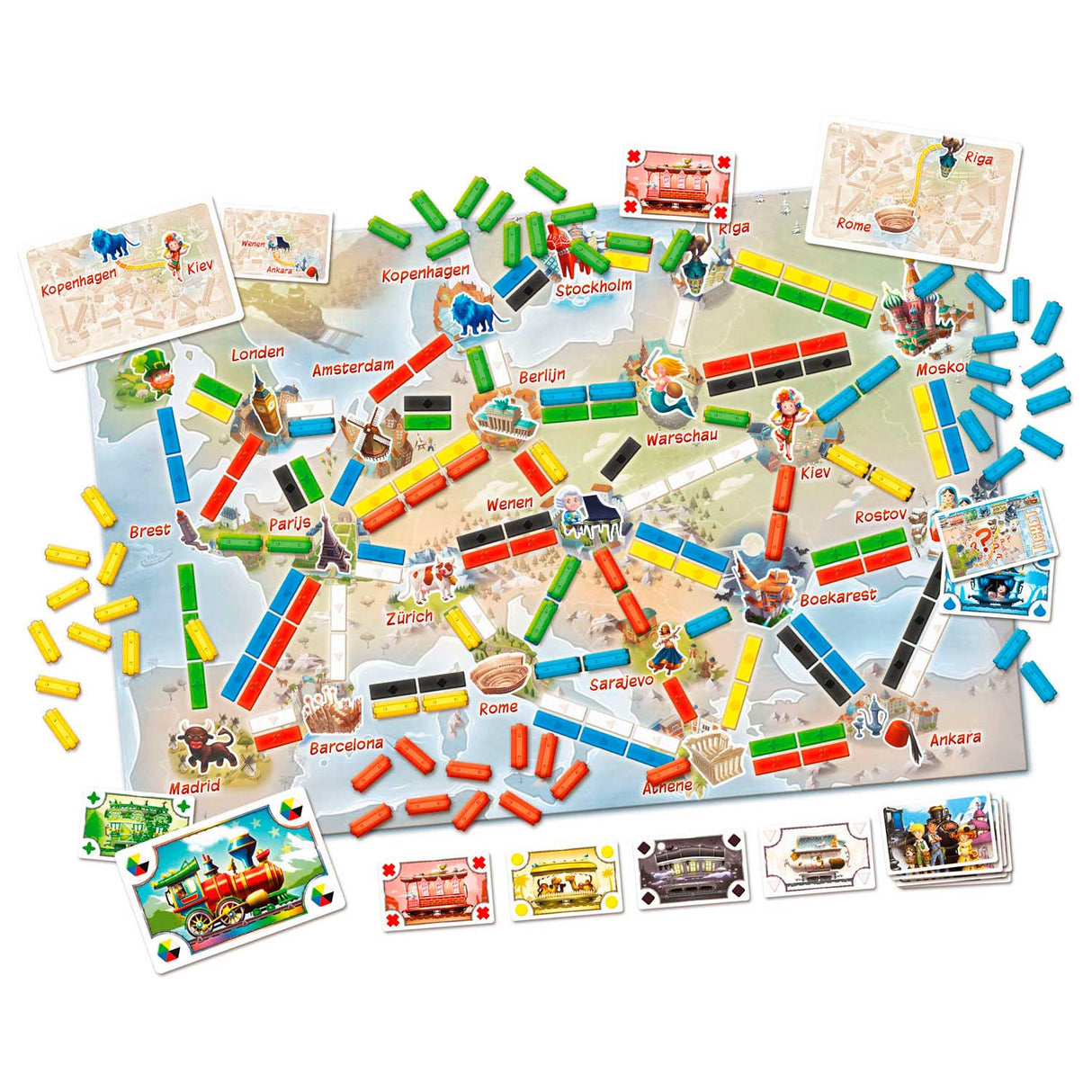 Asmodee-billet til at ride mit første tur-brætspil